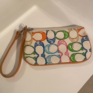 Coach wristlet